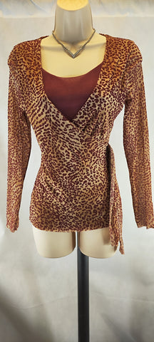 Guess Leopard print women blouse