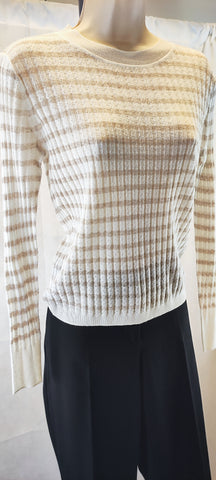 Line Women's Long Sleeve Striped Sweater