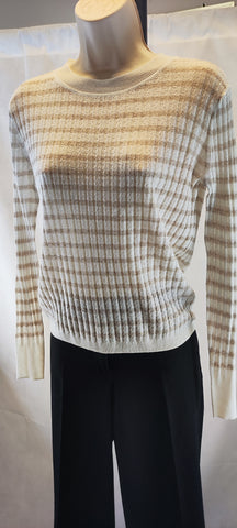 Line Women's Long Sleeve Striped Sweater