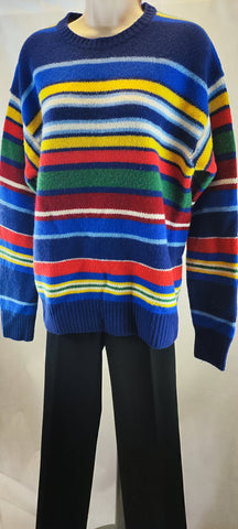 Ralph Lauren Women's Striped Wool Sweater