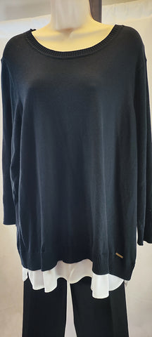 Calvin Klein Women's Black Long Sleeve Tunic