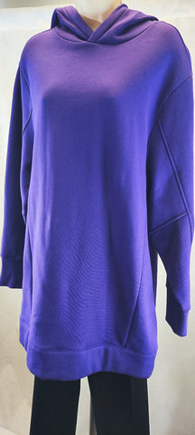 Highline Collective Women's Purple Oversized Hoodie