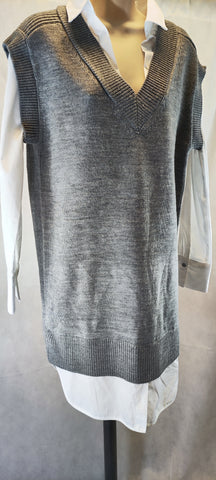 Calvin Klein Women's Grey Sweater