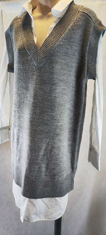 Calvin Klein Women's Grey Sweater